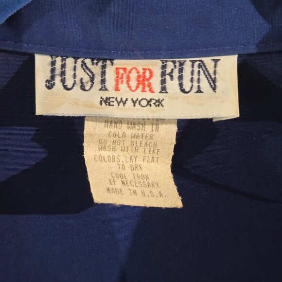 Blue Blackjack Blouse - Picture 3 of 4